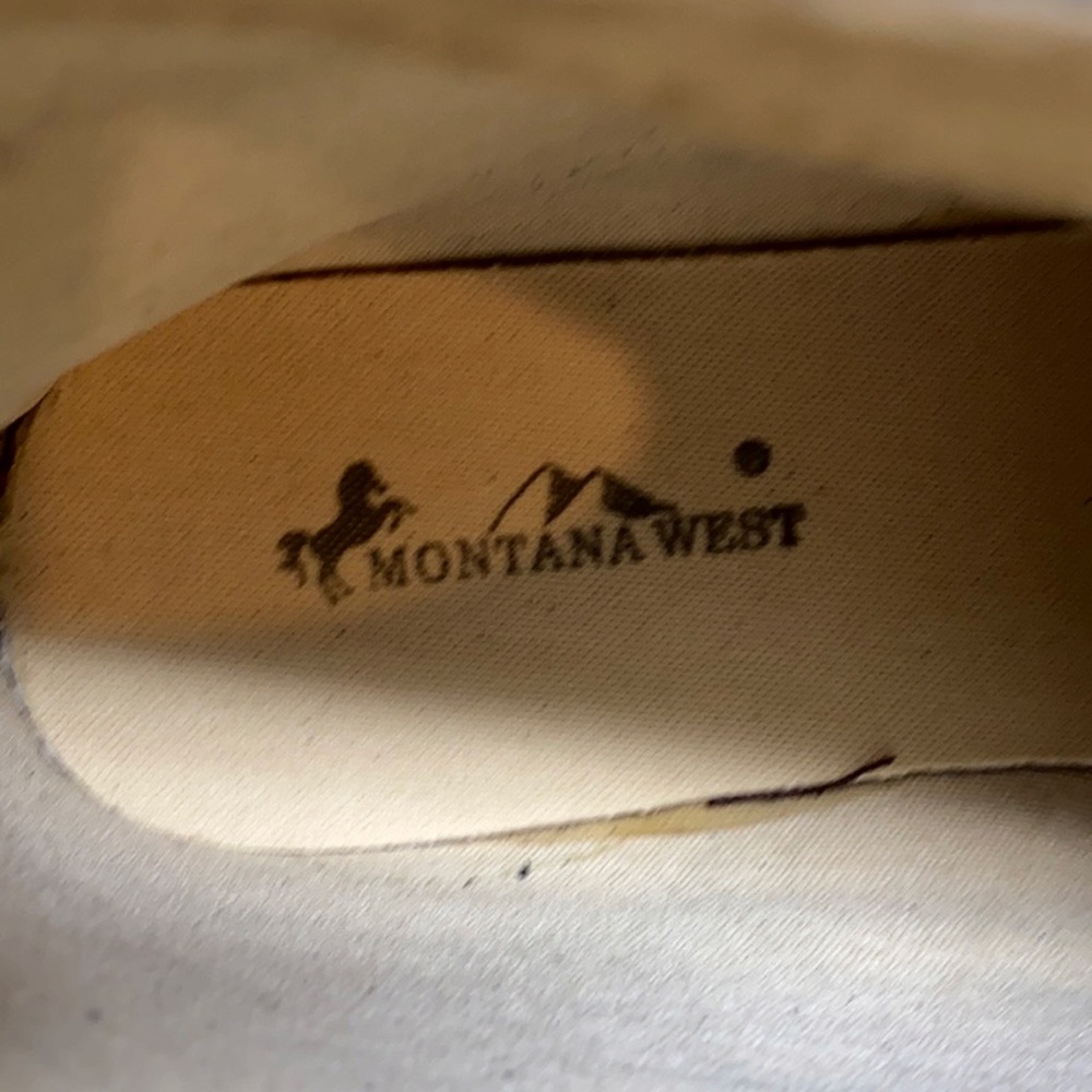 Montana West Western Booties Genuine Hair-On - Picture 12 of 14